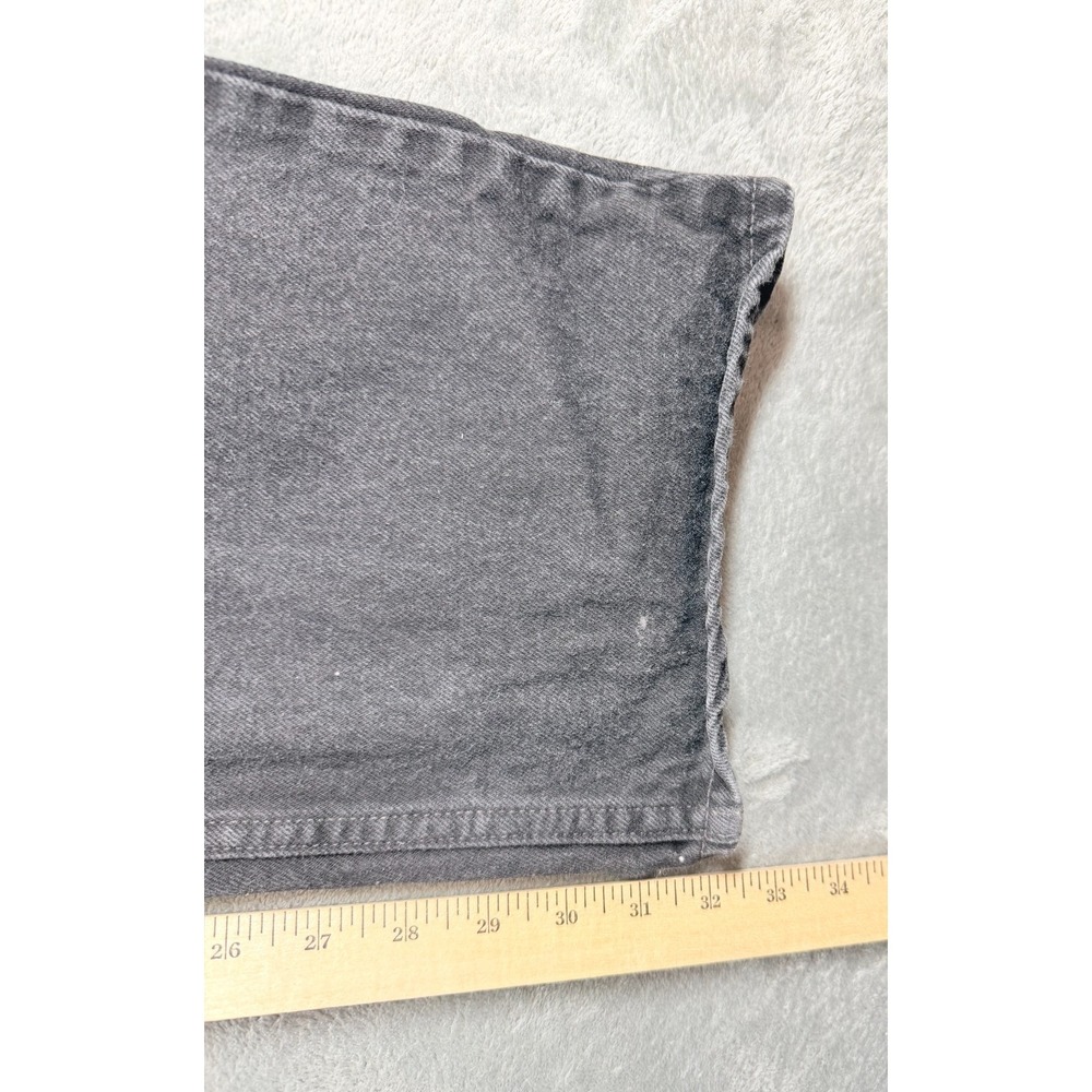 Vtg Levi's 518 Relaxed Jeans USA Made Black Orange Tab 40x32 Actual 38x32 - Picture 6 of 9